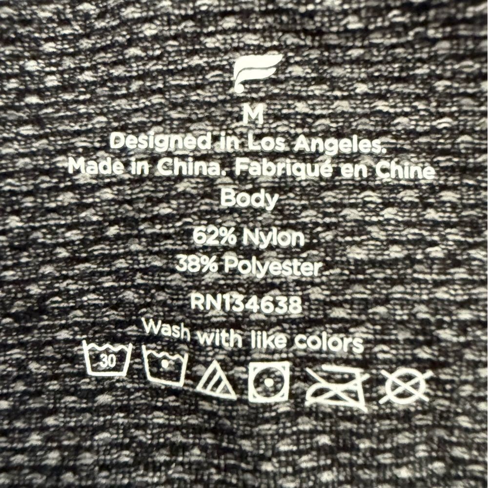 Fabletics Training Day Quarter Zip Pullover Heath… - image 5